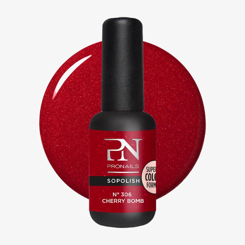 Sopolish 306 Cherry Bomb 8 ml (0.27 fl.oz)