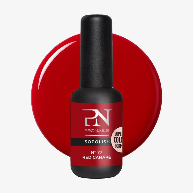 Sopolish 77 Red Canapé 8 ml (0.27 fl.oz)
