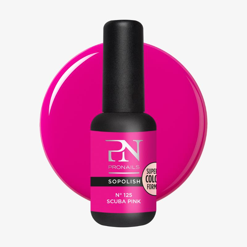 Sopolish 125 Scuba Pink 8 ml (0.27 fl.oz)