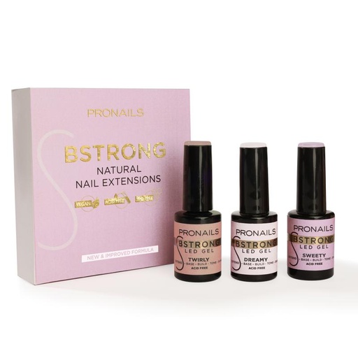 BStrong LED Gel Set Sweet Dreams 3 pcs