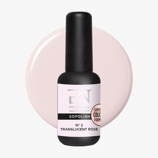 Sopolish 2 Translucent Rose 8 ml (0.27 fl.oz)