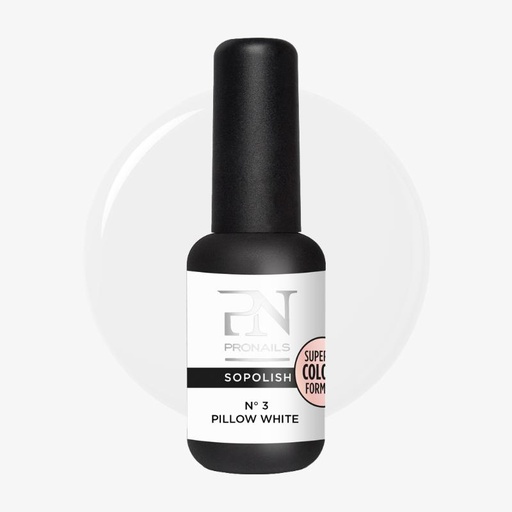 Sopolish 3 Pillow White 8 ml (0.27 fl.oz)