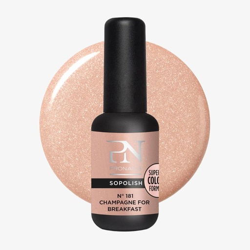 Sopolish 181 Champagne For Breakfast 8 ml (0.27 fl.oz)